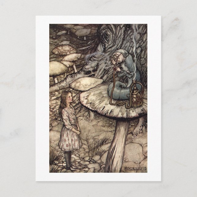 Carte Postale Advice from a Caterpillar (Devant)