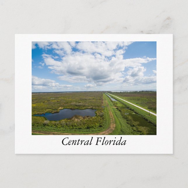 Carte Postale Aerial photograph Central Florida (Devant)