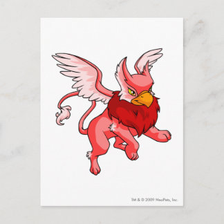 Carte Postale Aerie Rouge