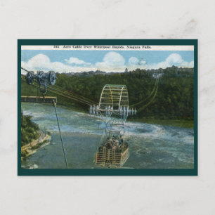 Carte Postale Aero Cable, Niagara Falls 1920 Vintage