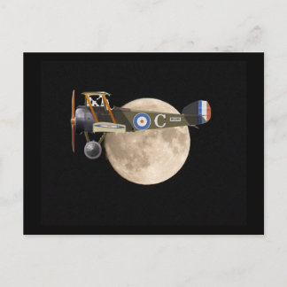 CARTE POSTALE AÉRONEF DE LA GUERRE MONDIALE 1