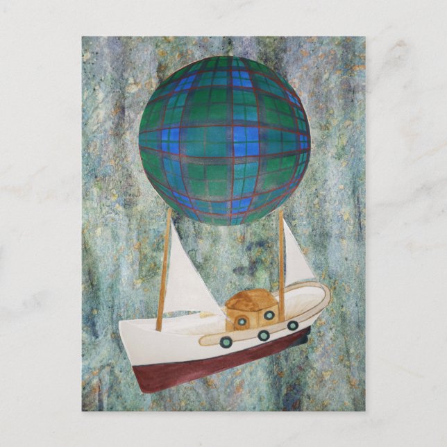 Carte Postale Aéronef Ferguson (Devant)