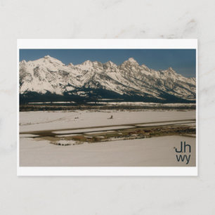 Carte Postale Aéroport de Jackson Hole