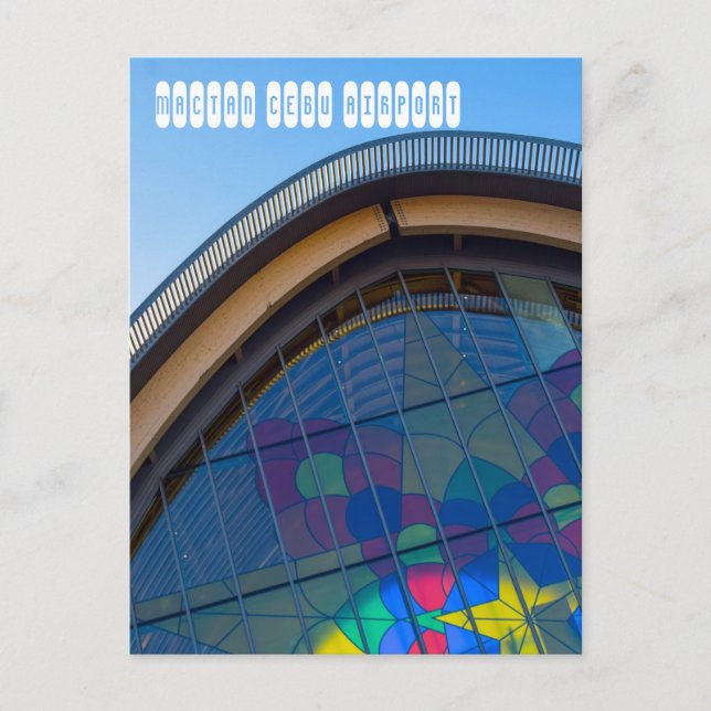 Carte Postale Aéroport international de Mactan Cebu (Devant)