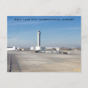 Carte Postale Aéroport international de Salt Lake City