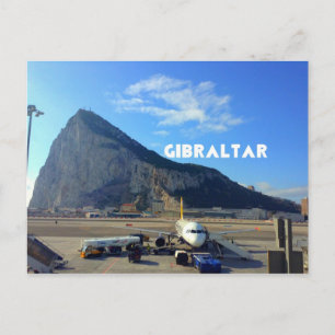 Carte Postale Aéroport Rocher de Gibraltar