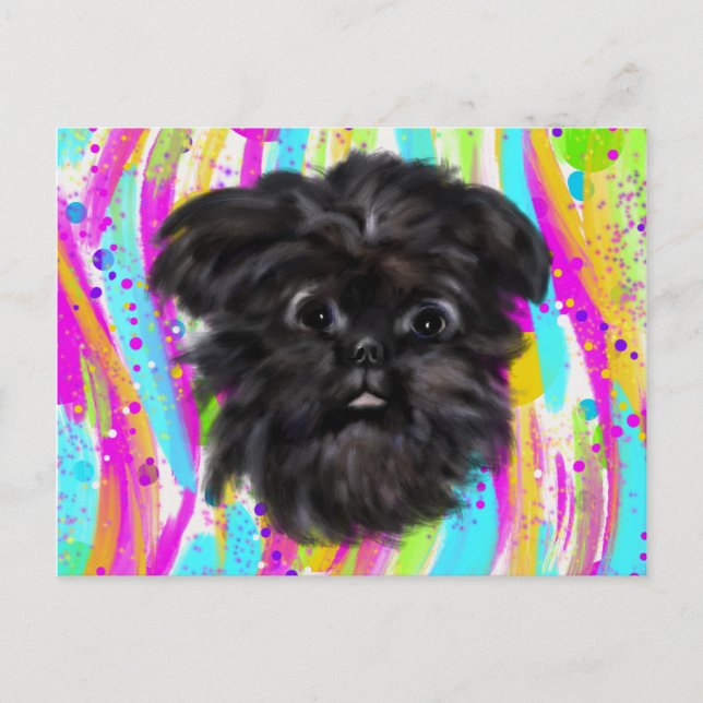 Carte Postale Affenpinscher  (Devant)