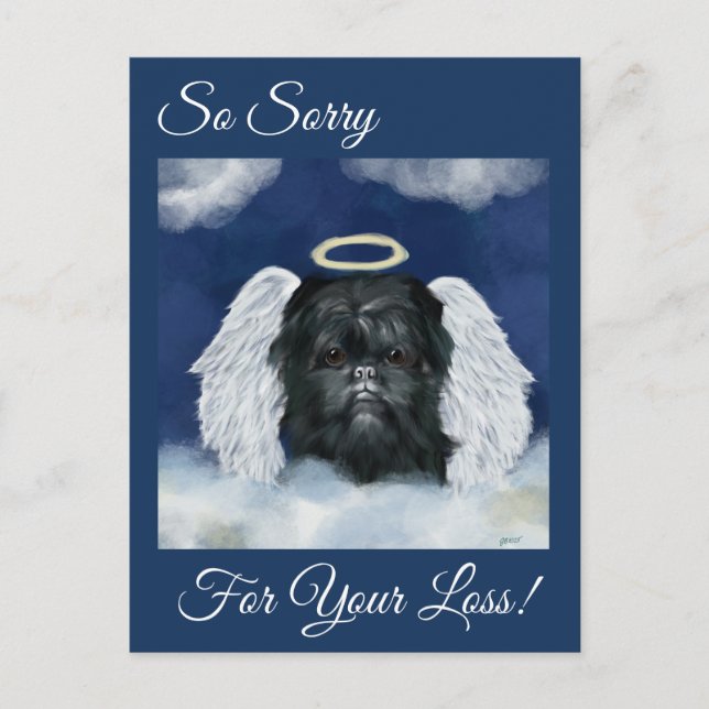 Carte Postale Affenpinscher (Devant)
