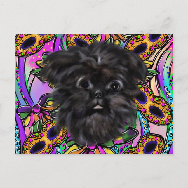 Carte Postale Affenpinscher (Devant)