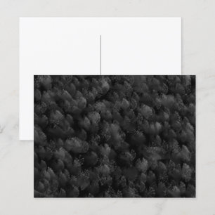 Carte Postale Affichage de feux d'artifice abstraits noir gris e
