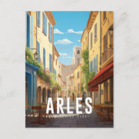 Affiche Arles - France - illustration