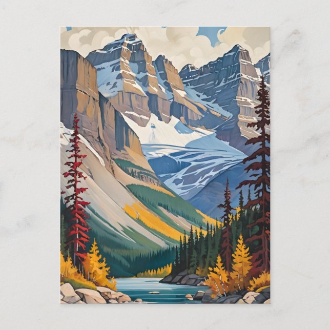 Carte Postale Affiche Canada Travel (Devant)