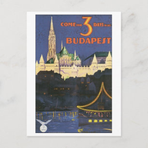 Carte Postale Affiche de Budapest