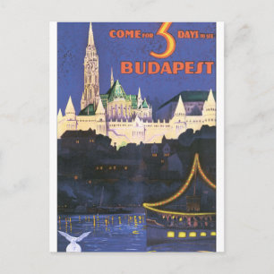 Carte Postale Affiche de Budapest