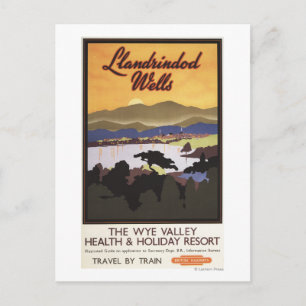 Carte Postale Affiche de la British Rail de la station balnéaire