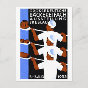 Carte Postale Affiche de l'Expo de Wroclaw 1933 / Breslau