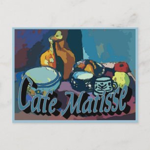 Carte Postale Affiche de Matisse de café