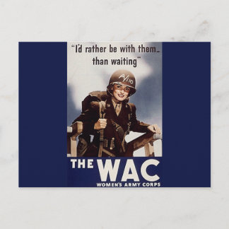 Carte Postale Affiche de recrutement de l'ACC
