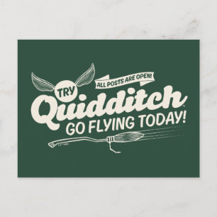Carte Postale Affiche de recrutement de QUIDDITCH™