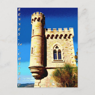 Carte Postale Affiche de Rennes le Château Tour Magdala