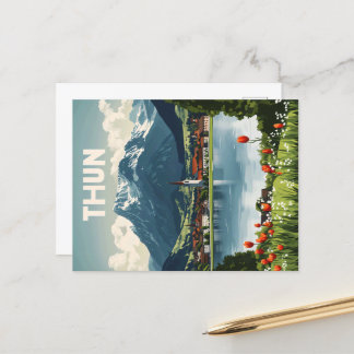 Carte Postale Affiche de Thoune