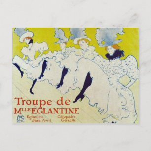 Carte Postale Affiche de Toulouse Lautrec