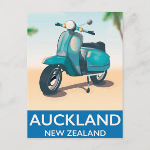 Carte Postale Affiche de voyage à Auckland Nouvelle-Zélande