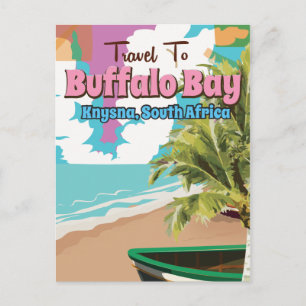 Carte Postale Affiche de voyage à Buffalo Bay afrique du sud