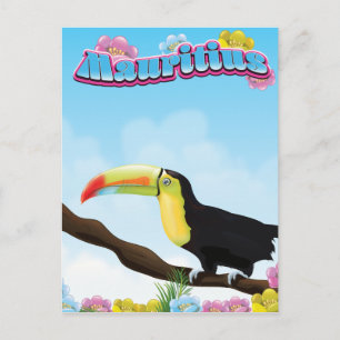 Carte Postale Affiche de voyage à Maurice