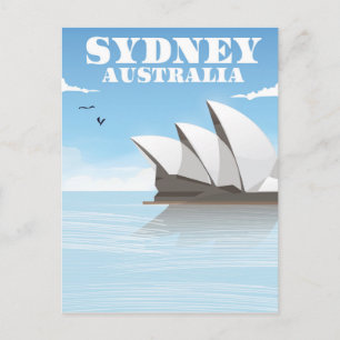 Carte Postale Affiche de voyage à Sydney Australie