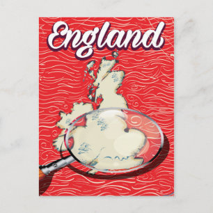 Carte Postale Affiche de voyage Angleterre style vintage