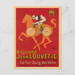 Carte Postale Affiche de voyage Bicyclette