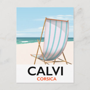 Carte Postale Affiche de voyage Calvi Corsica