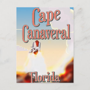 Carte Postale affiche de voyage cap canaveral