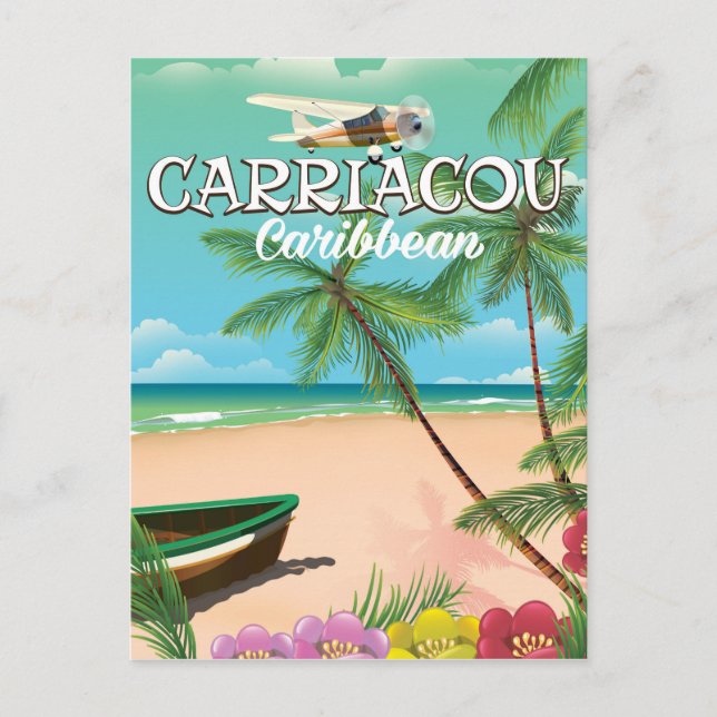 Carte Postale Affiche de voyage Carriacou (Devant)