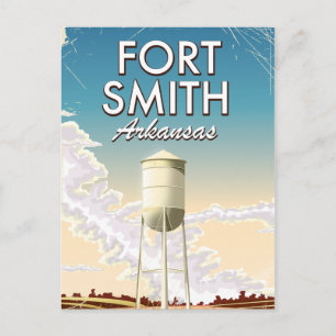 Carte Postale Affiche de voyage de Fort Smith Arkansas