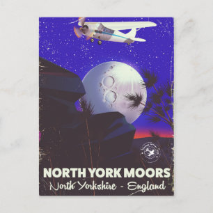 Carte Postale Affiche de voyage de North York Moors Angleterre