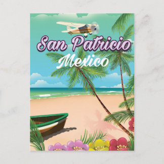 Carte Postale Affiche de voyage de San Patricio Mexique