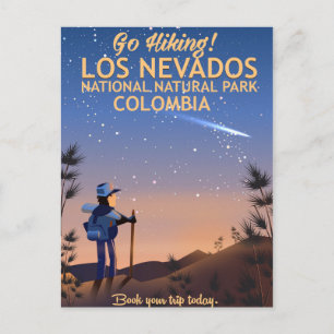 Carte Postale Affiche de voyage du parc national naturel de Los