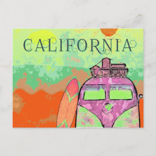 Carte Postale Affiche de voyage en Californie