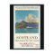 Affiche de voyage en Écosse