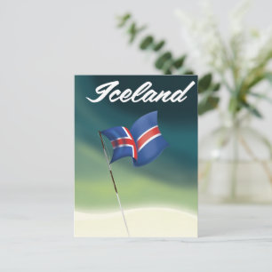 Carte Postale Affiche de voyage en Islande