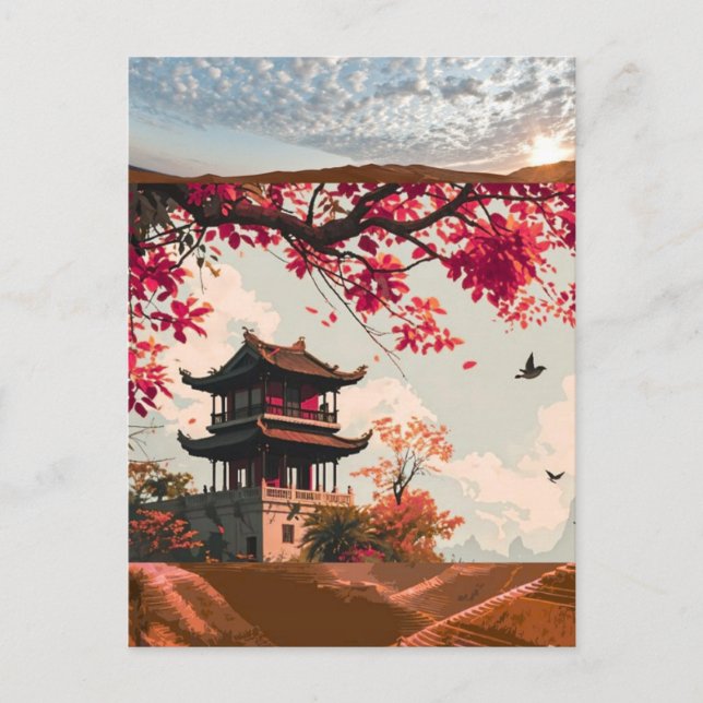 Carte Postale Affiche de voyage - Impression d'art mural Vietnam (Devant)