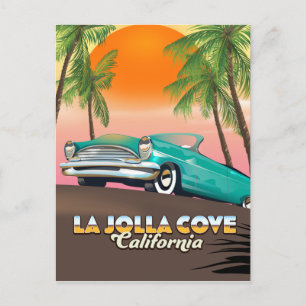 Carte Postale Affiche de voyage La Jolla Cove Californie