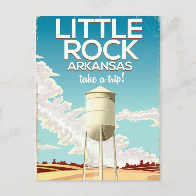 Carte Postale Affiche de voyage Little Rock Arkansas (Devant)