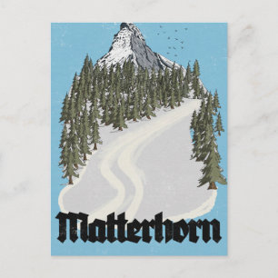 Carte Postale Affiche de voyage Matterhorn Suisse