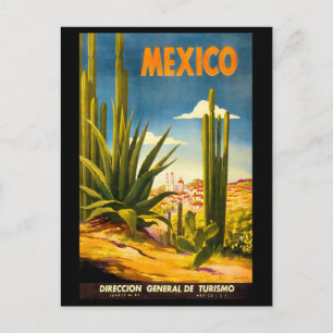 Carte Postale Affiche de voyage Mexique