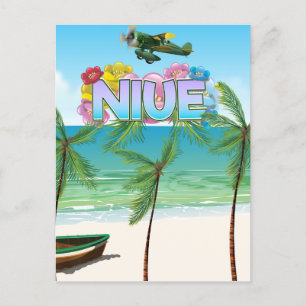 Carte Postale Affiche de voyage Niue Pacifique Sud