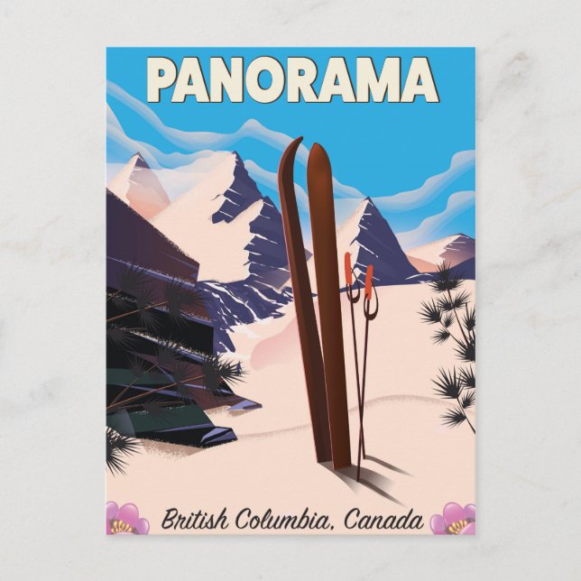 Carte Postale Affiche de voyage Panorama Canada (Devant)