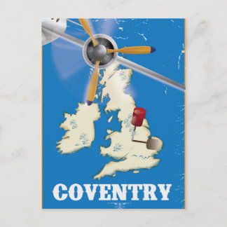 Carte Postale Affiche de voyage vintage Coventry